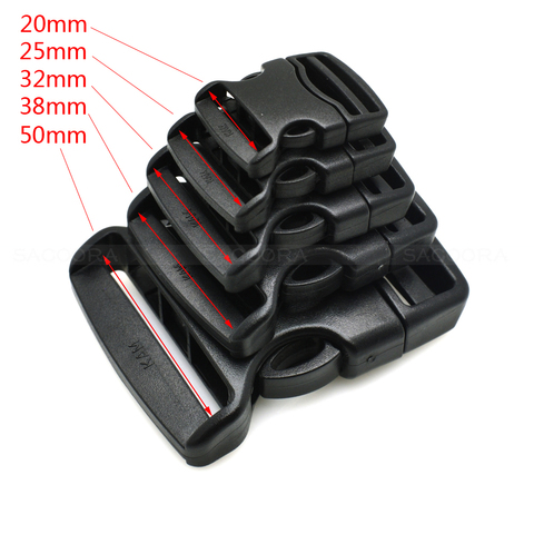 20mm 25mm 32mm 38mm 50mm Webbing Detach Buckle for Outdoor Sports Bags Students Bags Luggage travel buckle accessories ► Photo 1/6