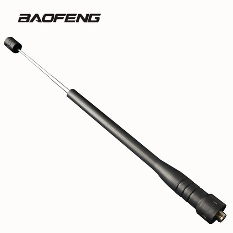 Rod telescopic gain Antenna for Baofeng walkie talkie Dual Band UHF for  Portable Radio UV-5R BF-888S UV-5RE UV-82 UV-3R ► Photo 1/5