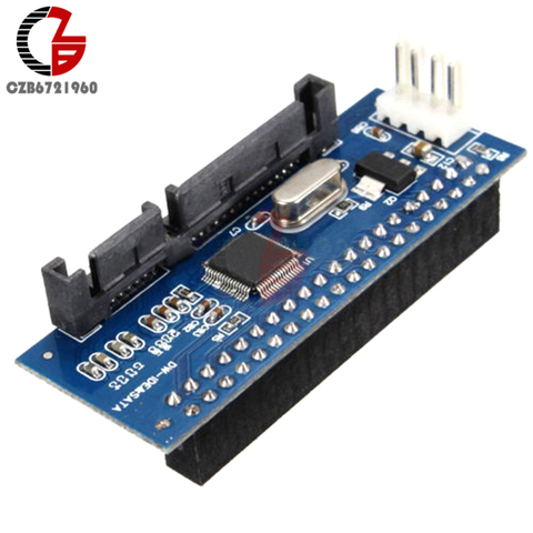 New 22pin SATA Male to IDE PATA 40Pin Female JM20330 Adapter SATA-IDE Converter Connector Board ► Photo 1/1