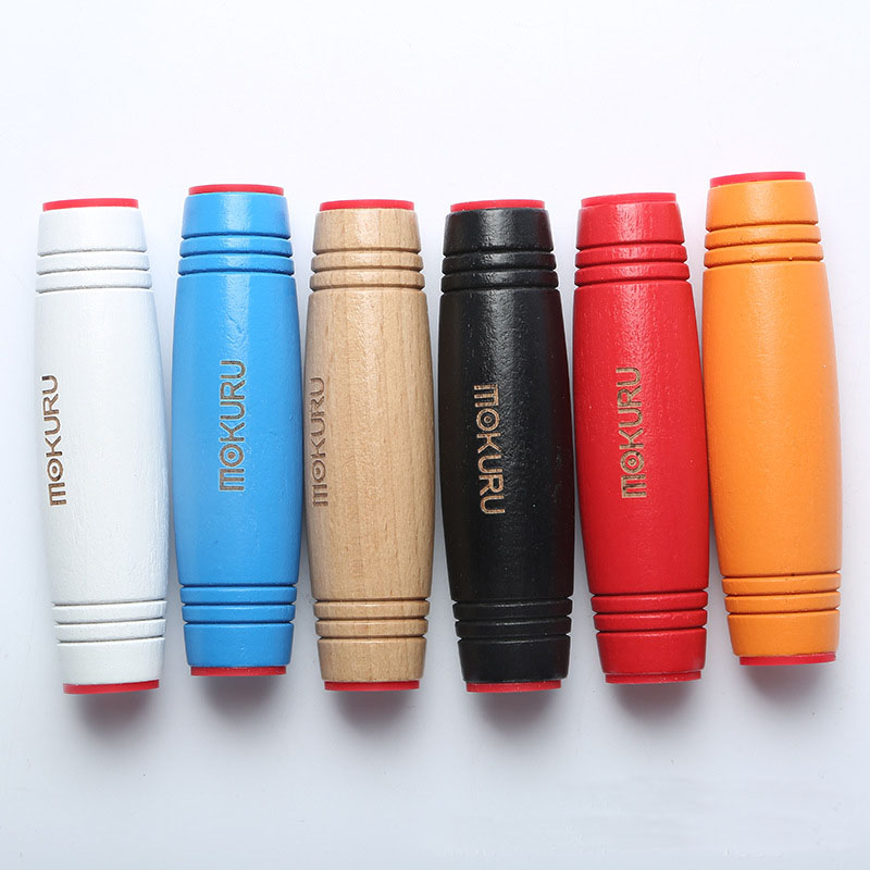 Japanese Toy Mokuru Fidget Stick Flip Stress Reliever Desk Toy