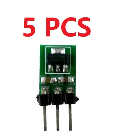 5 PCS  3.3-6V to 3V 3.3V DC-DC Converter Step-Down Power Supply Buck LDO Module Voltage regulator Board ► Photo 1/5