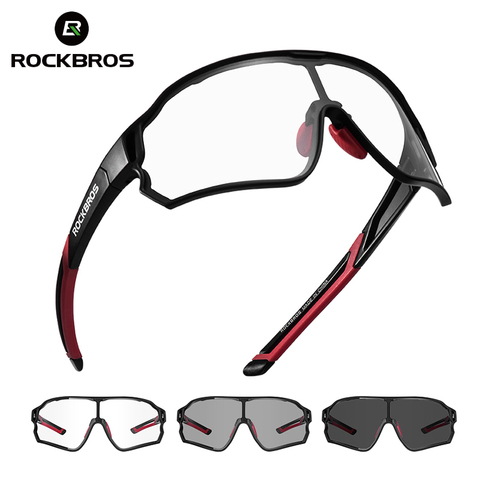 ROCKBROS Photochromic Bike Glasses Bicycle UV400 Sports Sunglasses for Men Women Anti Glare Lightweight Hiking Cycling Glasses ► Photo 1/6