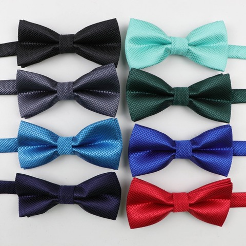 Children Polyester Bowtie Classic Solid Color Butterfly Wedding Party Necktie Kid Suit Tuxedo Dicky Pet Bow Tie ► Photo 1/4