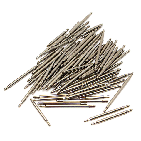 108pcs 8-25mm Stainless Steel Watch Band Strap Spring Bar Link Pins Remover New Silver ► Photo 1/3