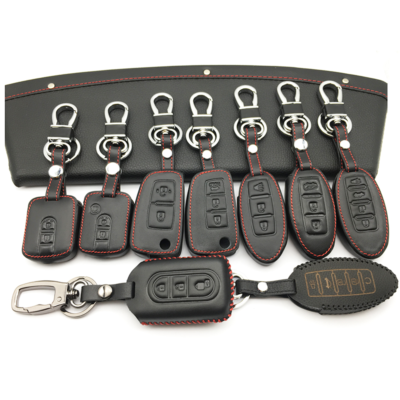 3 Button Car Key Case Cover For Qashqai J11 X-trail X Trail T32