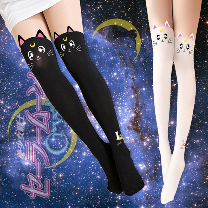 Anime Sailor Moon Cosplay Luna Cat Pattern Pantyhose Socks Stockings Kawaii Girls Long Socks Tights Price History Review Aliexpress Seller Shop Store Alitools Io Anime Sailor Moon Cosplay Luna Cat Pattern Pantyhose Socks Stockings Kawaii Girls Long Socks Tights Price History Review Aliexpress Seller Shop Store Alitools Io