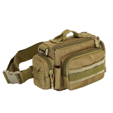 Tactical Outdoor Waterproof Nylon Waist packs men women military Camouflage Chest bag fanny pack riding hunting Photography bags ► Photo 1/6