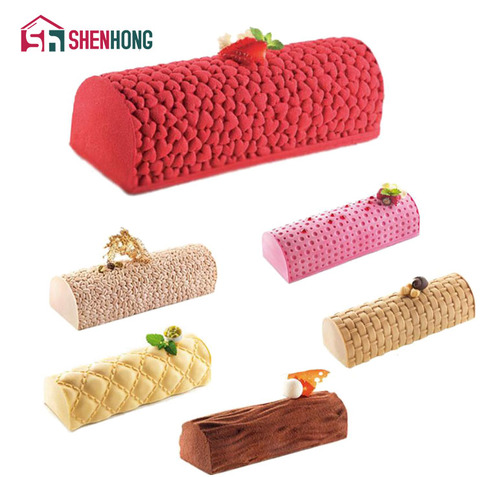 SHENHONG Pop Silicone Mousse Pad Mould Cake Mold Jelly Pudding Moule Baking Tools DIY Design Cookie Muffin ► Photo 1/6