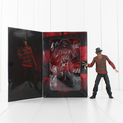 19cm NECA Horror Film A Nightmare on Elm Street Freddy Krueger 30th PVC Action Figure Toys Model Dolls ► Photo 1/6