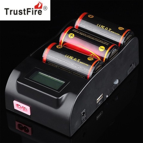 TrustFire TR-008 3.0V 4.2V 18650 25500 26650 26700 32650 Battery Charger with LCD Display Screen ► Photo 1/6