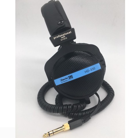 Superlux HD-330 semi-open dynamic audiophile stereo headphone clear sound soft earmuff recording monitoring gaming music headset ► Photo 1/1