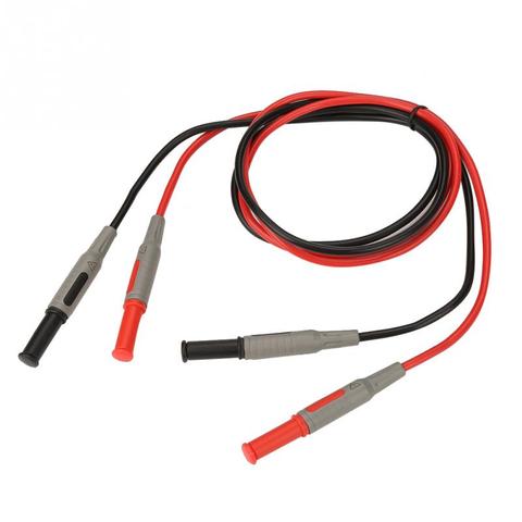 Cleqee P1032  p1033  Multimeter Test Cable Injection Molded 4mm Banana Plug Test Line Straight to Curved Test Cable ► Photo 1/6