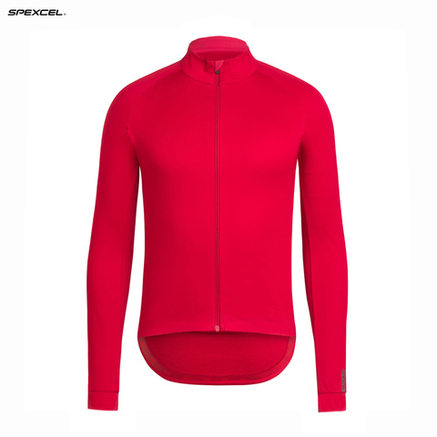 2017 SPEXCEL red soft shell top quality Winter Windproof for 0 degree Jacket Winter thermal fleece Cycling jacket bicycle gear ► Photo 1/6