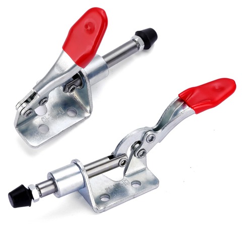 1pc 45Kg Antislip Vertical Toggle Clamp GH-301A Plastic Covered Handle Toggle Clamp For Hand Tool ► Photo 1/6