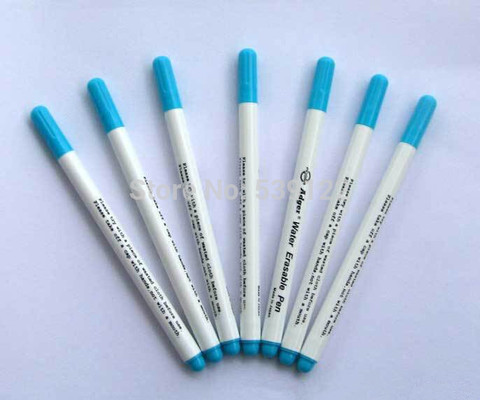 5pcs Water Erasable Pen DIY Ink Markers Pen Fabric Marker Marking Pen For  Cross Stitch Needlework Tools Sewing Accessories - Price history & Review