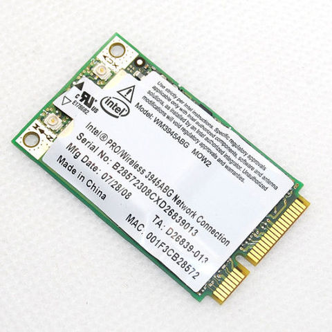 mini pcie Card for Intel Wireless 3945ABG 3945 Laptop Wifi Network WLAN Adapter Card dell acer asus sony ► Photo 1/1