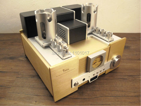 YAQIN TOP MS-650B 845 Tube Amplifier HIFI EXQUIS signle-ended Class A Lamp amp 12AT7 12AU7 with Remote ► Photo 1/5