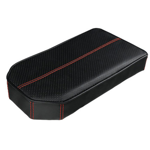 Leather Car Armrest Pad Covers Universal Center Console Auto Seat Armrests Box Storage Protection Cushion Hand Height Supports ► Photo 1/3