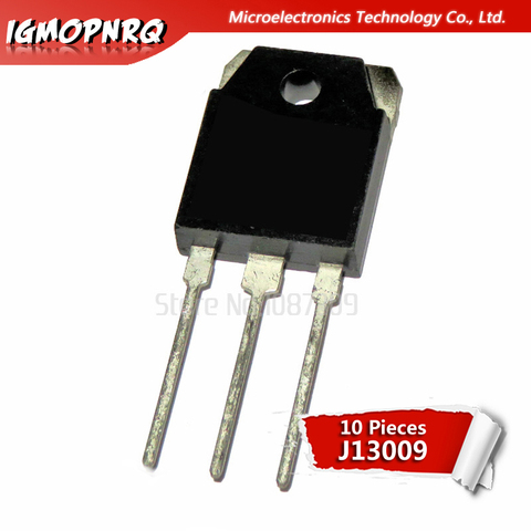 10pcs Transistor 13009 J13009 MJE13009 TO-3P new original ► Photo 1/1