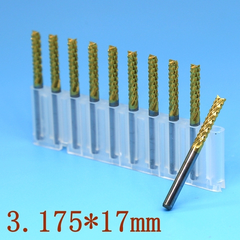 cnc milling machine Strawberry PCB Milling Cutter Corn Teeth Metal Tungsten Carbide CNC Engraving CNC Router Woodworking Cutting ► Photo 1/6