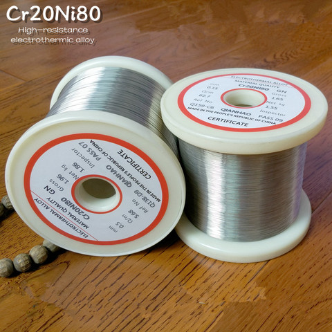 20meters YT2172B  Nichrome wire Diameter 0.1MM-0.45MM Cr20Ni80 Heating wire Resistance wire Alloy heating yarn Mentos ► Photo 1/5