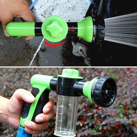 Portable Auto Foam Lance Water Gun High Pressure 3 Grade Nozzle Jet Car Washer Sprayer Cleaning Tool Automobiles Wash Tools ► Photo 1/6