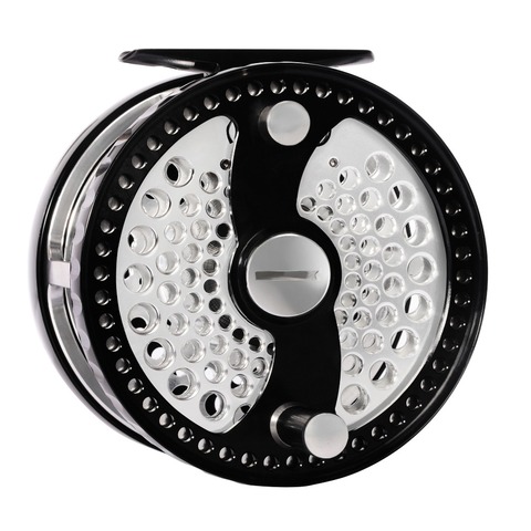 Classic Fly Fishing Reel 5/7WT CNC Machined Aluminum Large Arbor Disc Drag Salmon Fishing Left and Right Handed changeable ► Photo 1/5