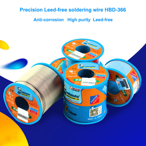 MECHANIC 40g sn42% Bi58% Lead-free Low Temperature Solder Wire 0.3/0.4/0.5/0.6mm/0.8mm Melting Point 210 Degrees Welding ► Photo 1/5