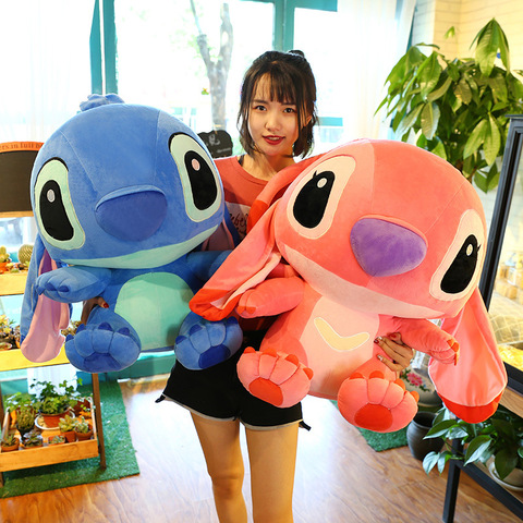 Peluche Stitch Aliexpress Large Size 55CM 45CM 35CM Anime Lilo And