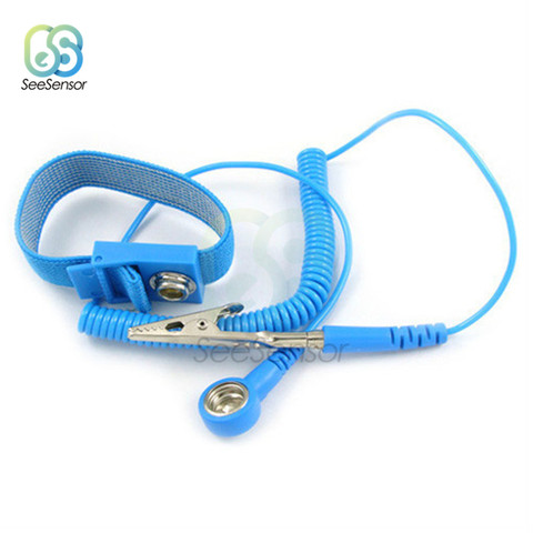 Cordless Wireless Clip Antistatic Anti Static ESD Wristband Wrist Strap Discharge Cables for Electronics Repair Work Tools ► Photo 1/6