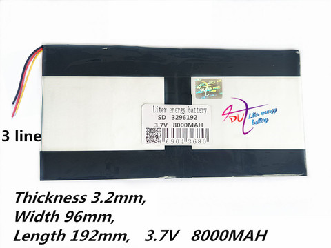 Buy Online 3 7v 8000mah For Teclast X98 Air 3g P98 3g V99i Tablet Pc Battery 3 Wire Perfect Quality Of Large Capacity Alternatives Alitools Buy Online 3 7v 8000mah For Teclast X98 Air 3g P98 3g V99i Tablet Pc Battery 3 Wire Perfect Quality Of Large Capacity Alternatives Alitools