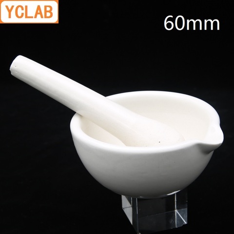 YCLAB 60mm Ceramic Mortar Mash Garlic Meat Pepper Drug china Pottery Porcelain Crockery Earthen Kitchenware Labware ► Photo 1/1