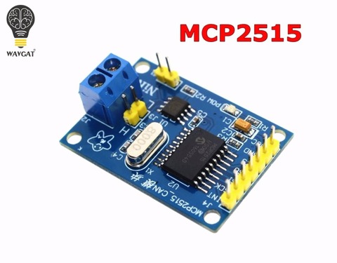 WAVGAT MCP2515 CAN Bus Module Board TJA1050 Receiver SPI For 51 MCU ARM Controller NEW ► Photo 1/2
