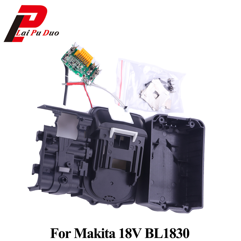 For MAKITA 18V 9Ah Li-ion Battery PCB Board Battery Housing Set