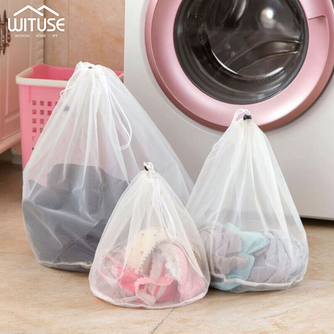 3 Size Washing Laundry bag Clothing Care Foldable Protection Net Filter Underwear Bra Socks Underwear Washing Machine Clothes ► Photo 1/6