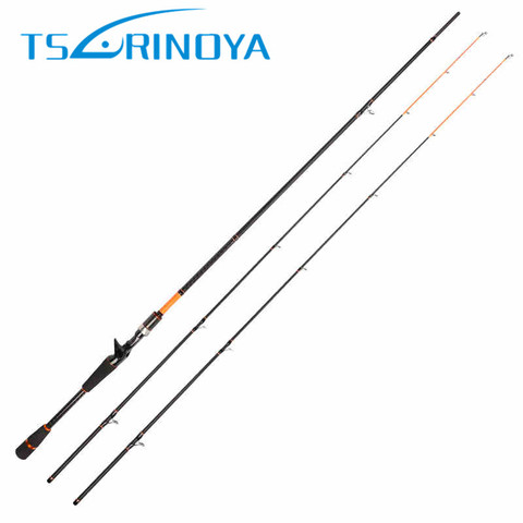 Tsurinoya 2 Tips Casting Rod 2.1m/2.4m Power: M/ML 2Secs Carbon Lure Baitcasting Fishing Rods Pesca Olta Canne A Peche Carbonne ► Photo 1/6