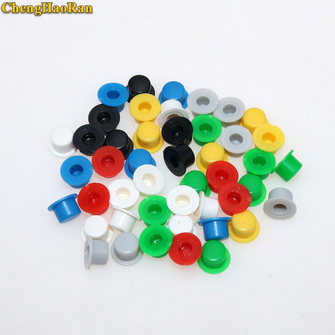 ChengHaoRan 20 PCS A101 Plastic Switch Button Caps Push Key Caps Multicolor Size 4.5mm*7.4mm Hat Shape for 6*6 Round Tact Switch ► Photo 1/2