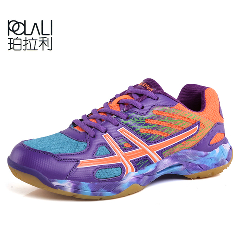 Men Professional Volleyball Shoes Unisex Sports Breathable Damping Shoes Women Mesh Wear-resistant Sneakers size 35-45 ► Photo 1/6