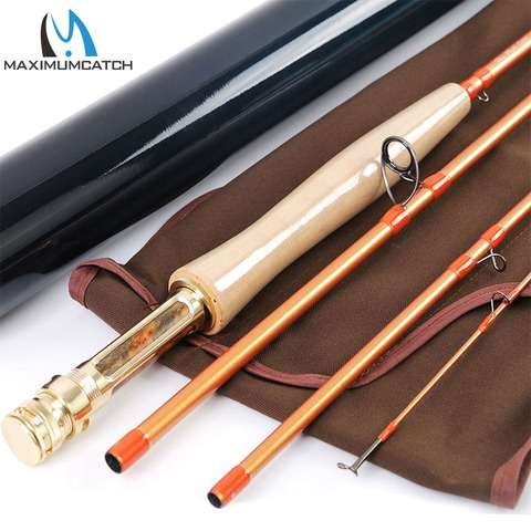 Maximumcatch Fly Rod IM12 40T+46T Toray Carbon Super Light Sensitive Fast Action Fly Fishing Rod With Carbon Tube 5/6/8WT 9FT ► Photo 1/6
