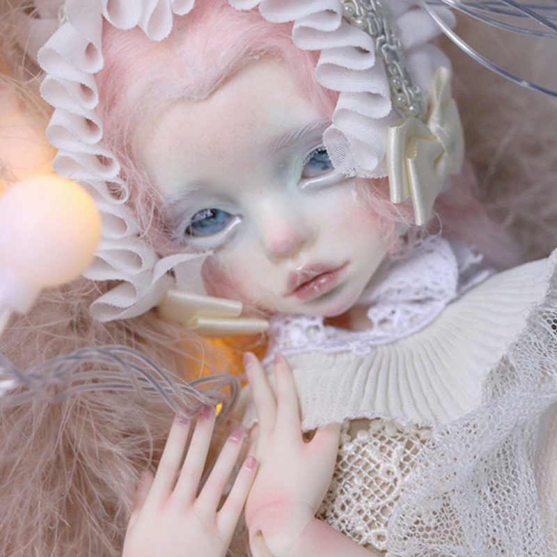 Details about   18" 1/4 Handmade BJD MSD Lifelike Dolls Joint Dolls Women Girl Gift Dim Flowne 