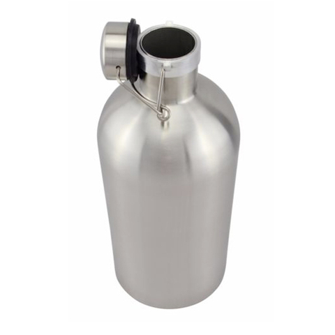 64oz Insulated Stainless Steel Beer Growler - Vacuum Sealed Double Wall Swing Top Beer Bottle ► Photo 1/2