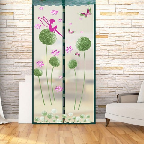 Prevent Mosquito Screen Encryption Magnet Mosquito Net Curtains Tulle Door Screen Magnetic Moustiquaire Porte 3 Colors ► Photo 1/6