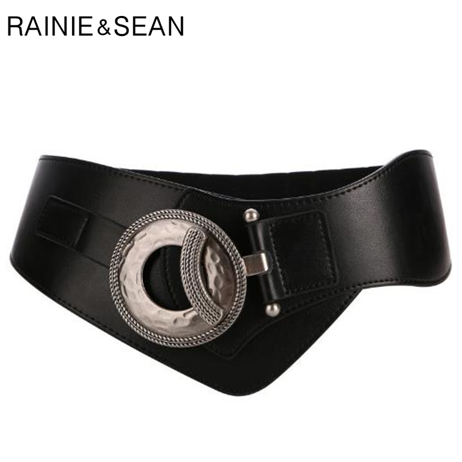 Black Wide Waist Belts Dresses  Wide Black Womens Elastic Belt