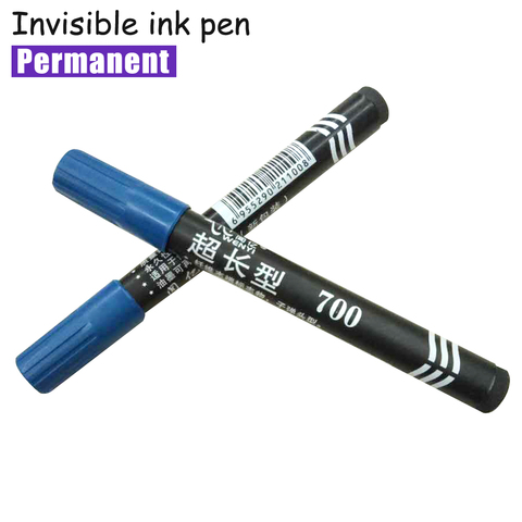 1 Piece Invisible Pen Ink Marker Thick Round Tip UV Pen Ultraviolet Colorless Pens School Stationery Office Tinta Invisible ► Photo 1/6