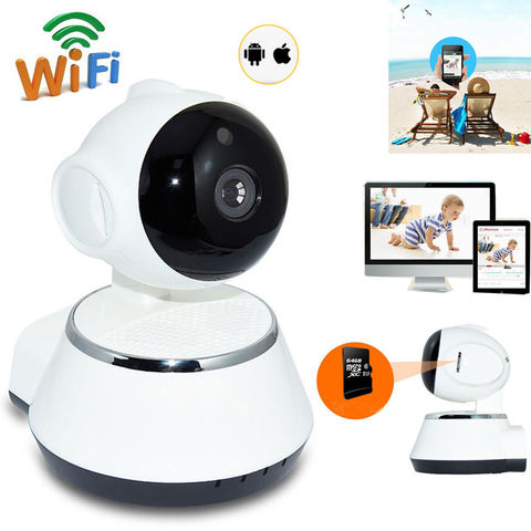 Wireless Pan Tilt 720P WiFi IP AP Network Camera Night Vision Security Webcam ► Photo 1/4