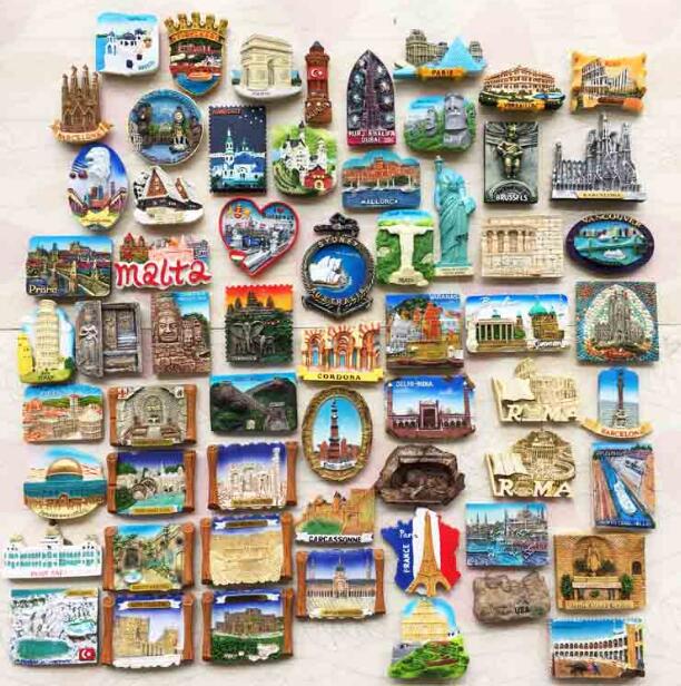 Details about   Magnet Sticker Refrigerator removable Architecture statue of Liberty