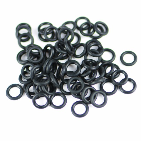 Free Shipping 100pcs RubberTattoo Silicone O Rings Silicone Rubber Tattoo Bands Accessories For Machine Gun Supplies ► Photo 1/6