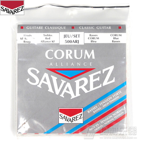 Savarez Classical Alliance Corum Standard/High Tension Set .024-.042 Classical Guitar String 500ARJ ► Photo 1/1