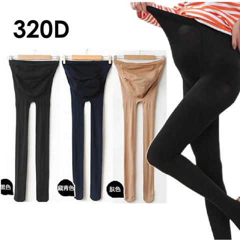 Autumn Spring Maternity Tights, Maternity Stockings/Leggings For Pregnant Women,Pregnancy pantyhose Adjustable High Elastic 320D ► Photo 1/6