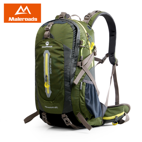 Maleroads Rucksack Camping Hiking Backpack Sports Bag Outdoor Travel Backpack Trekk Mountain Climb Equipment 40 50L Men Women ► Photo 1/6